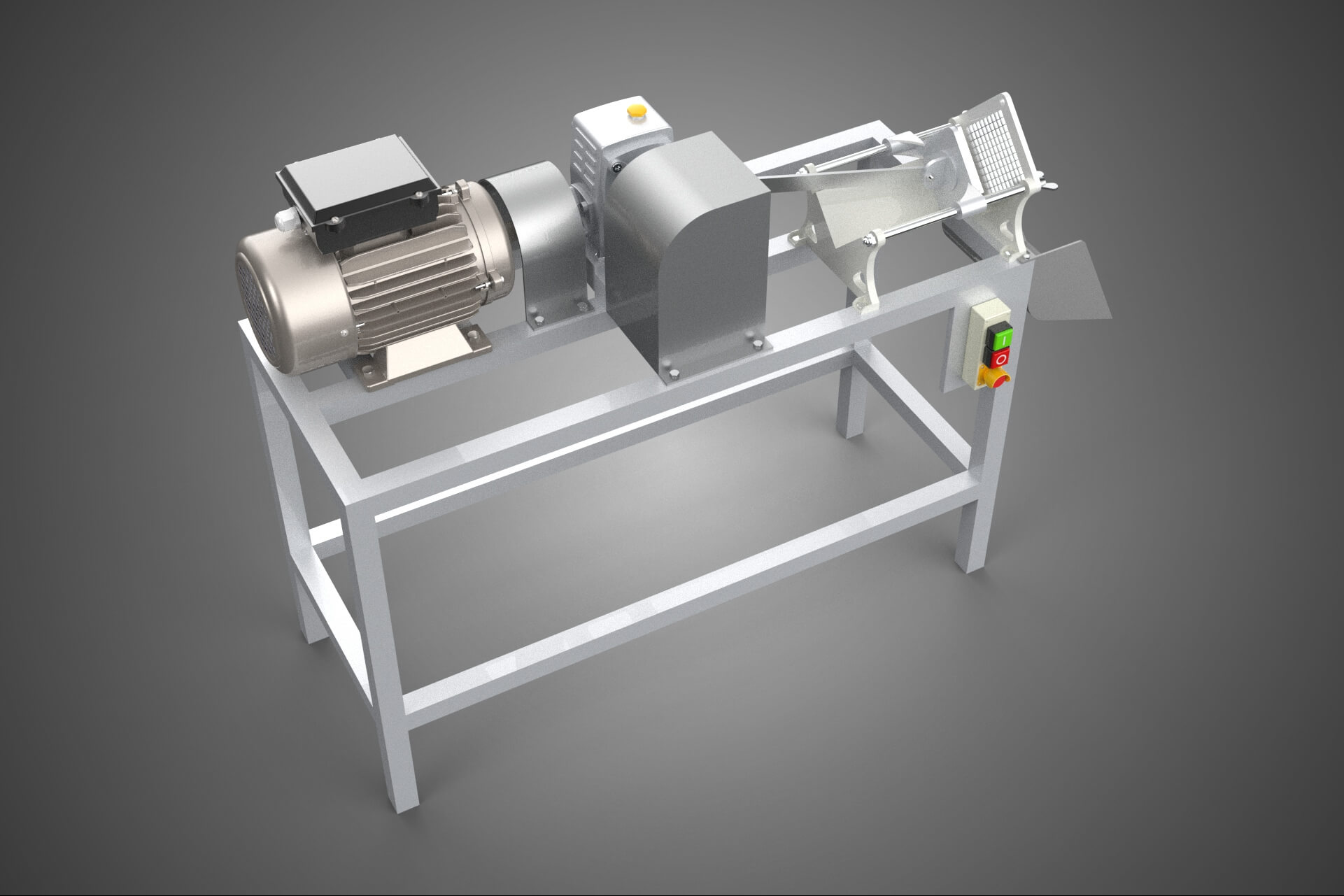 Electric French Fry Fries Potato Chip Cutter Slicer Machine 3D Model