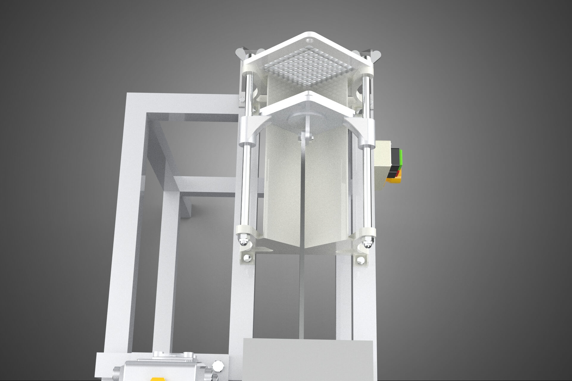 Electric French Fry Fries Potato Chip Cutter Slicer Machine 3D Model