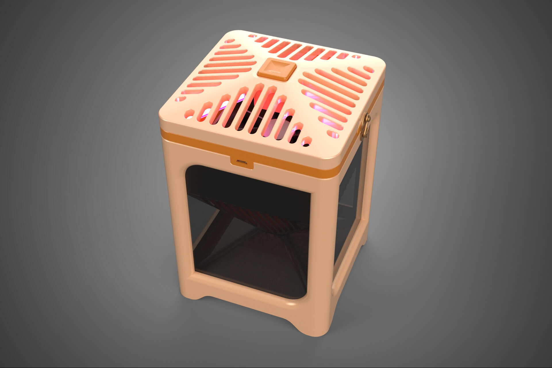 Electric Mosquito Killer Trap Zapper UV Light Suction Fan 3D Model