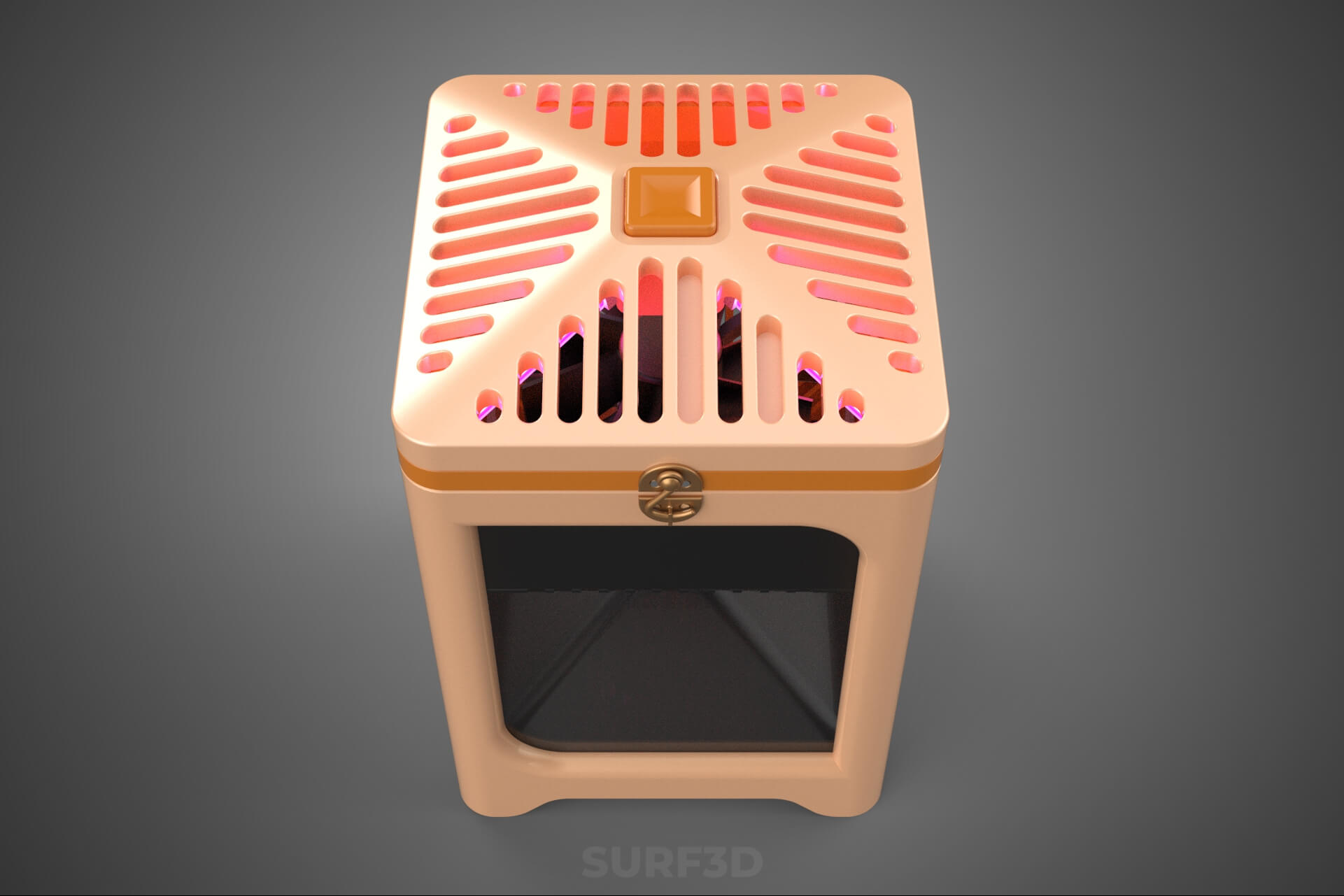 Electric Mosquito Killer Trap Zapper UV Light Suction Fan 3D Model