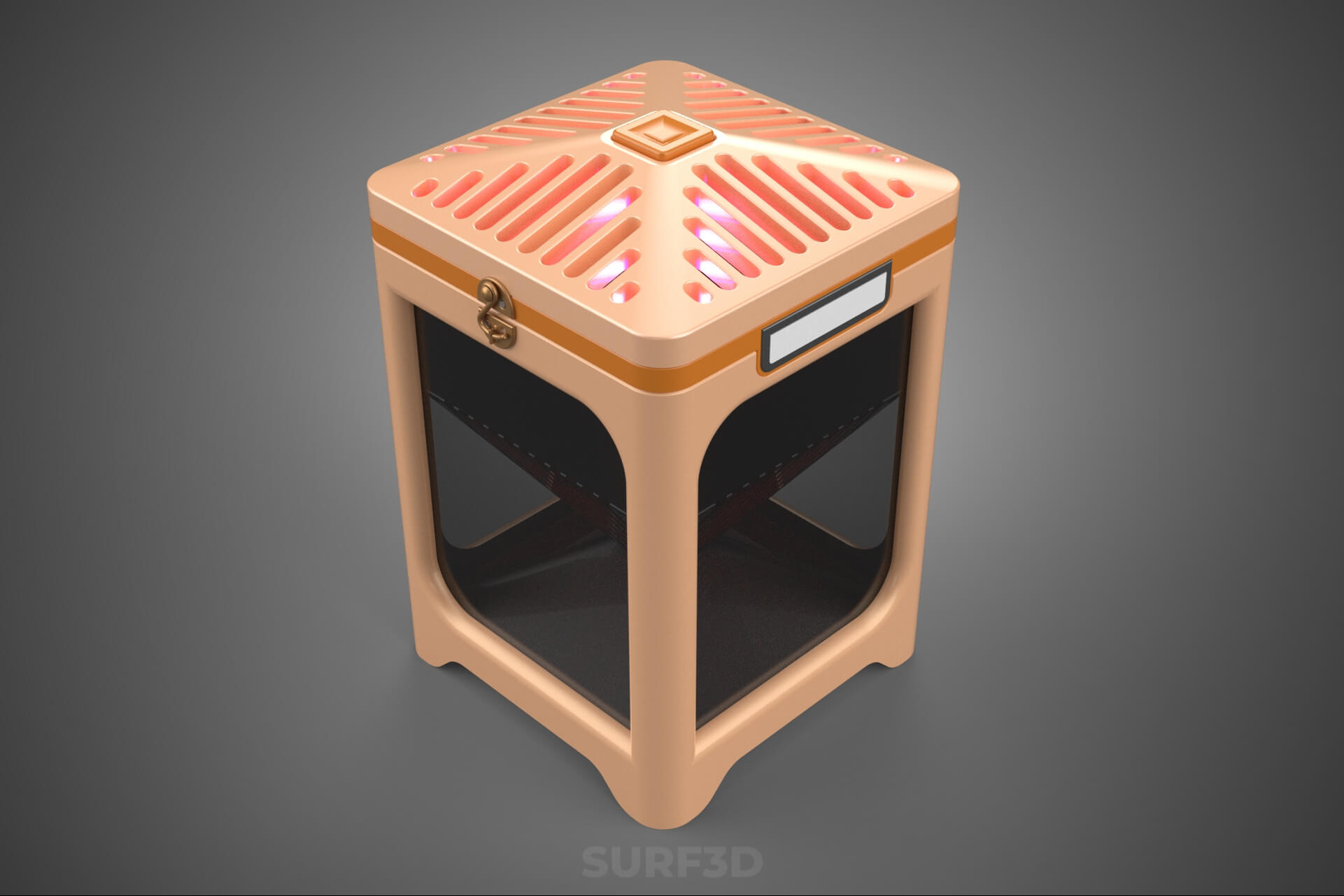 Electric Mosquito Killer Trap Zapper UV Light Suction Fan 3D Model