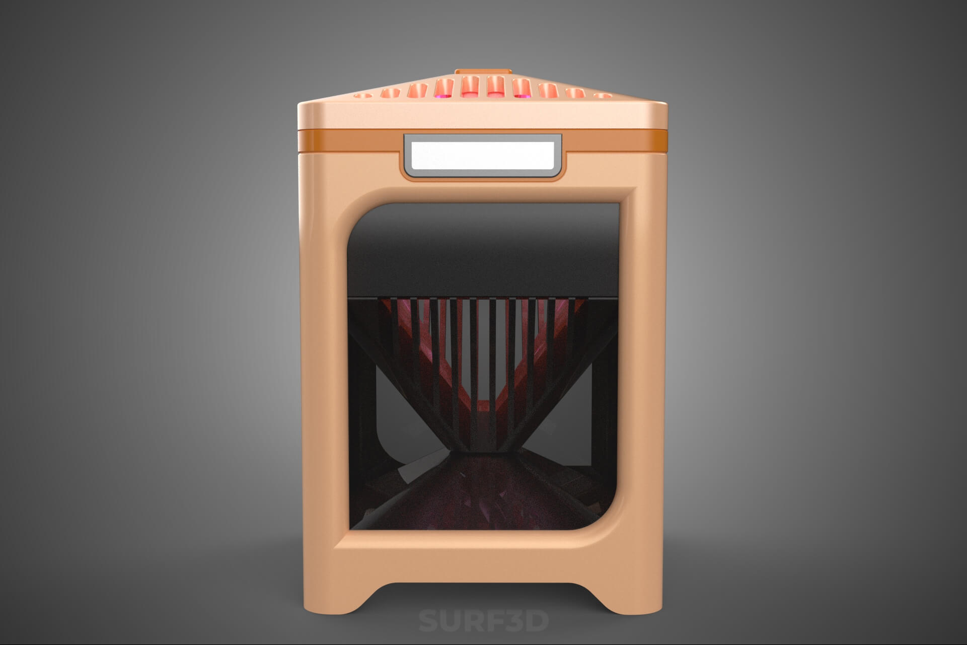 Electric Mosquito Killer Trap Zapper UV Light Suction Fan 3D Model