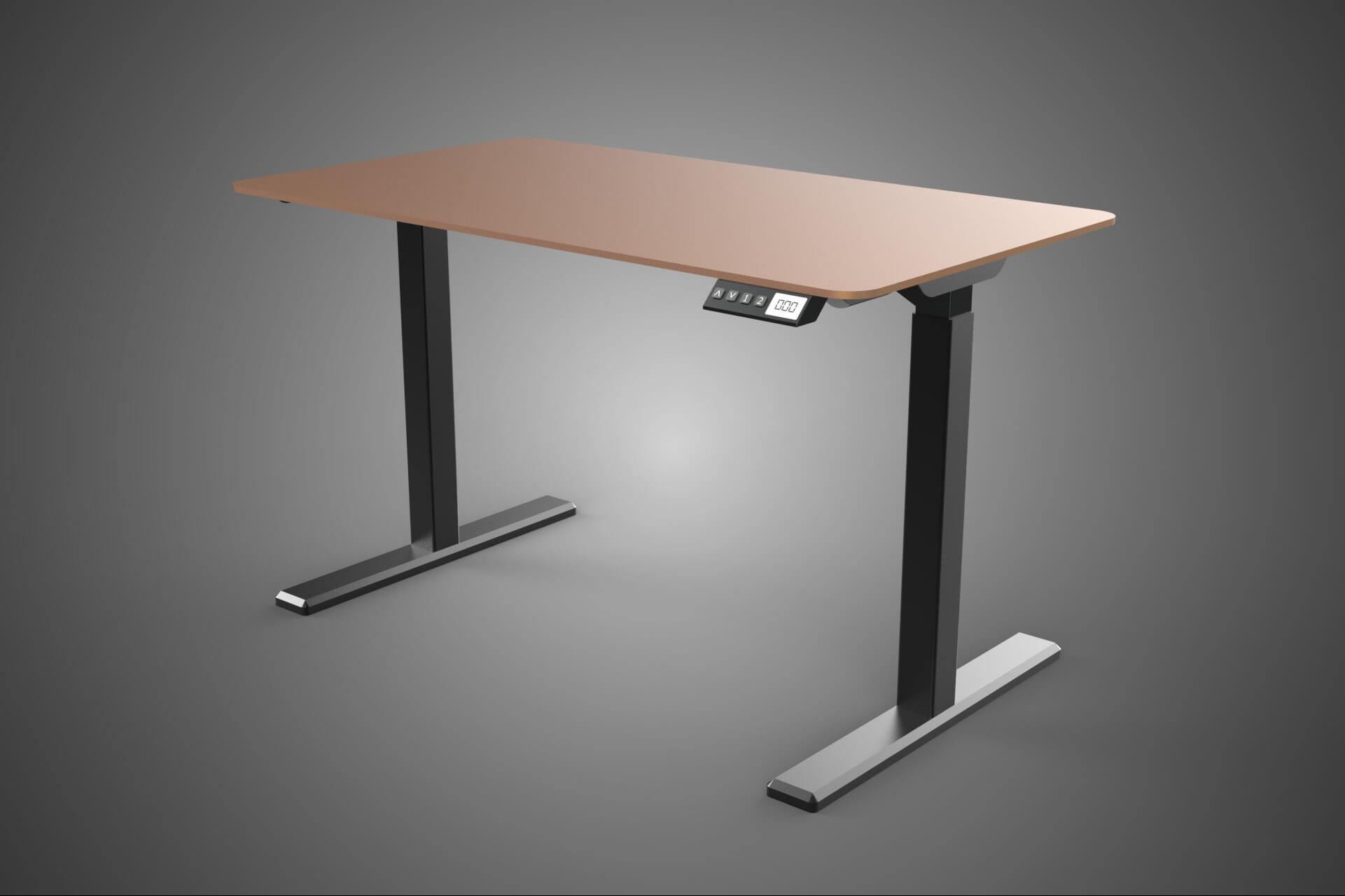 Electric Sit Standing Work Desk Table Lift Height Adjustable - 3D Model ...