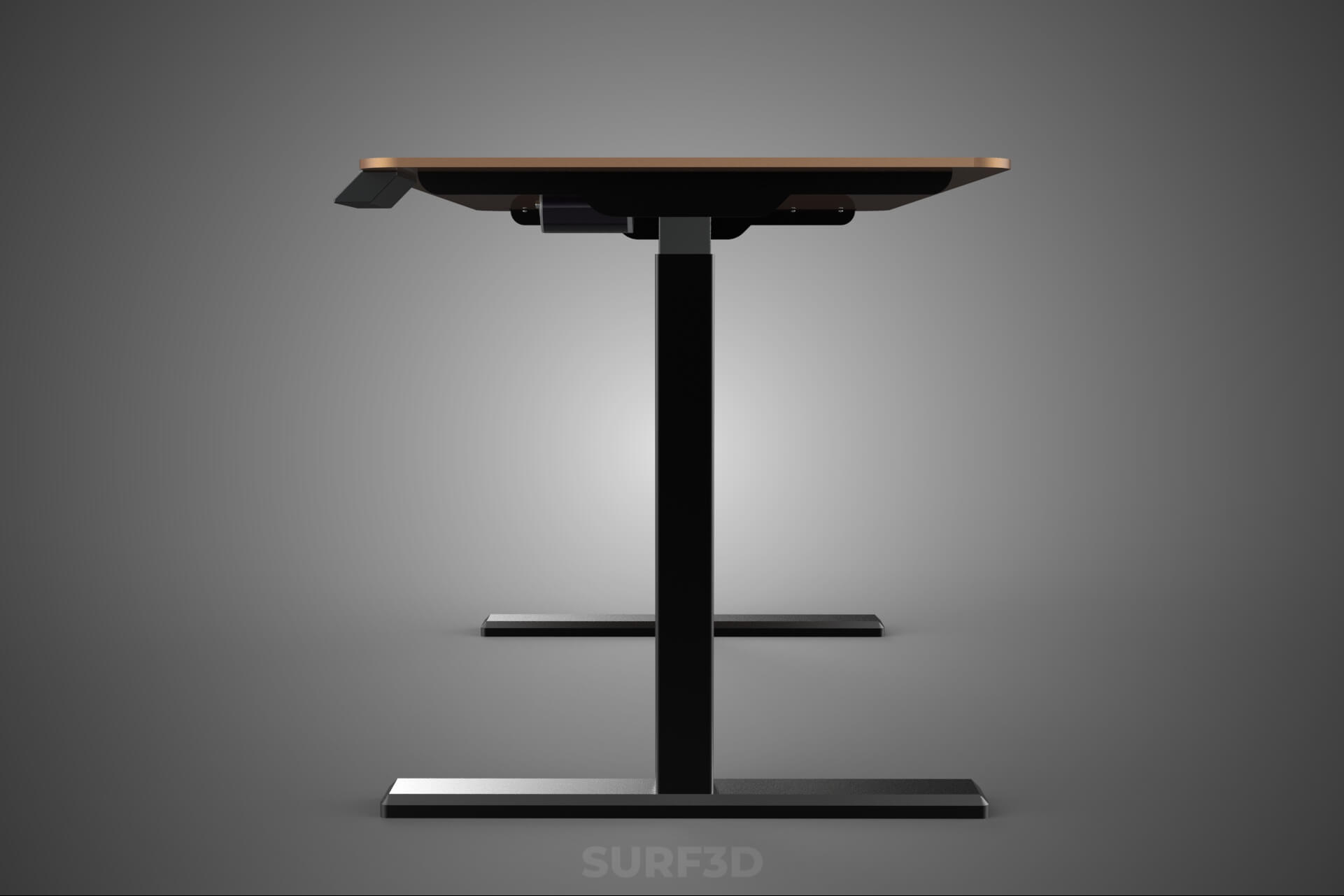 Electric Sit Standing Work Desk Table Lift Height Adjustable 3D Model