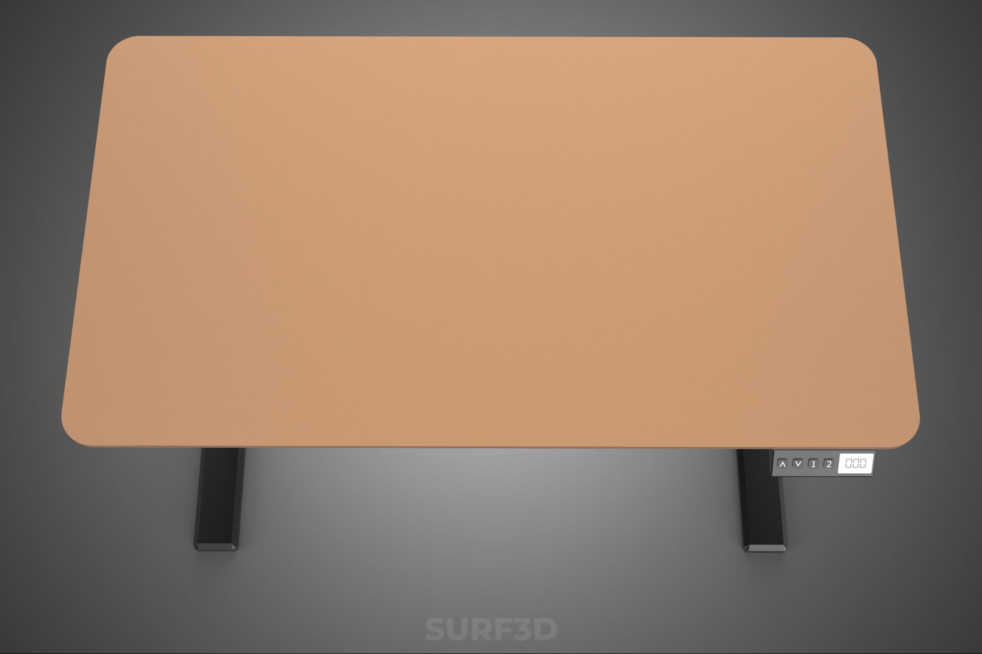 Electric Sit Standing Work Desk Table Lift Height Adjustable 3D Model