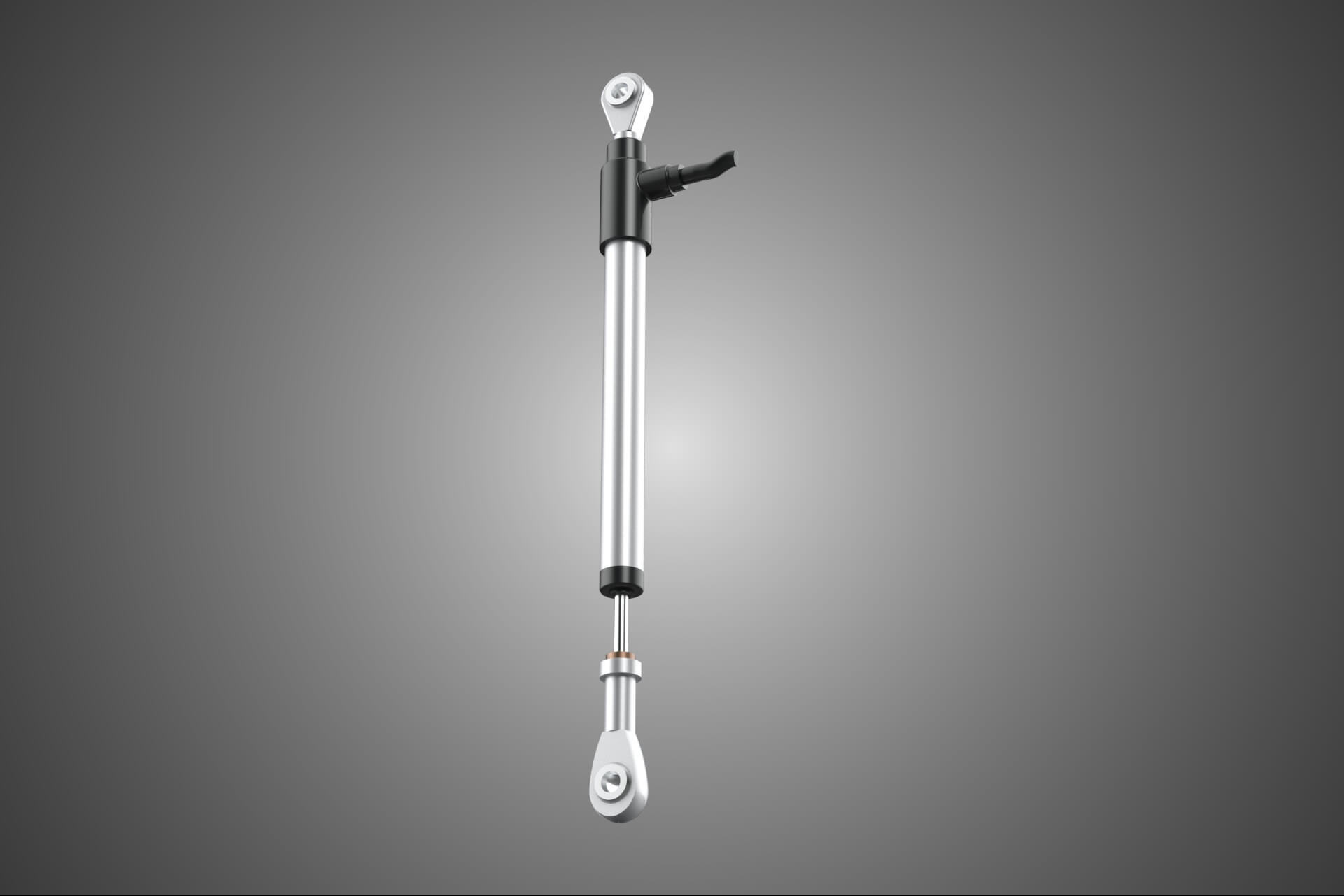 Linear Motion Position Sensor Transducer Potentiometer Track 3D Model