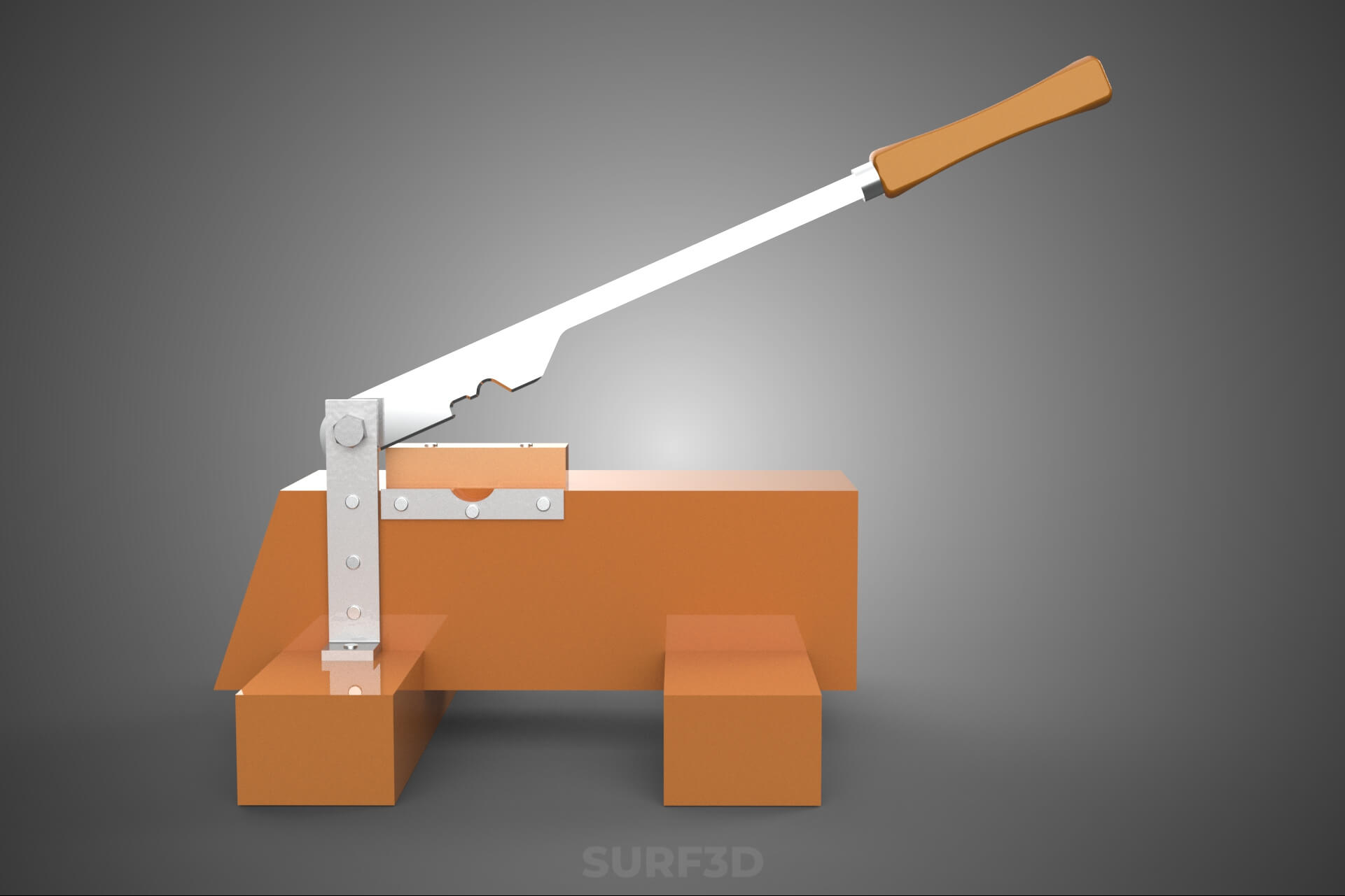 Manual Cashew Nut Sheller Peeler Husker Peeling Machine Tool 3D Model