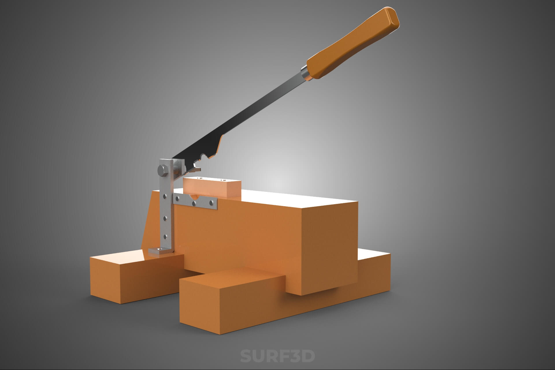 Manual Cashew Nut Sheller Peeler Husker Peeling Machine Tool 3D Model