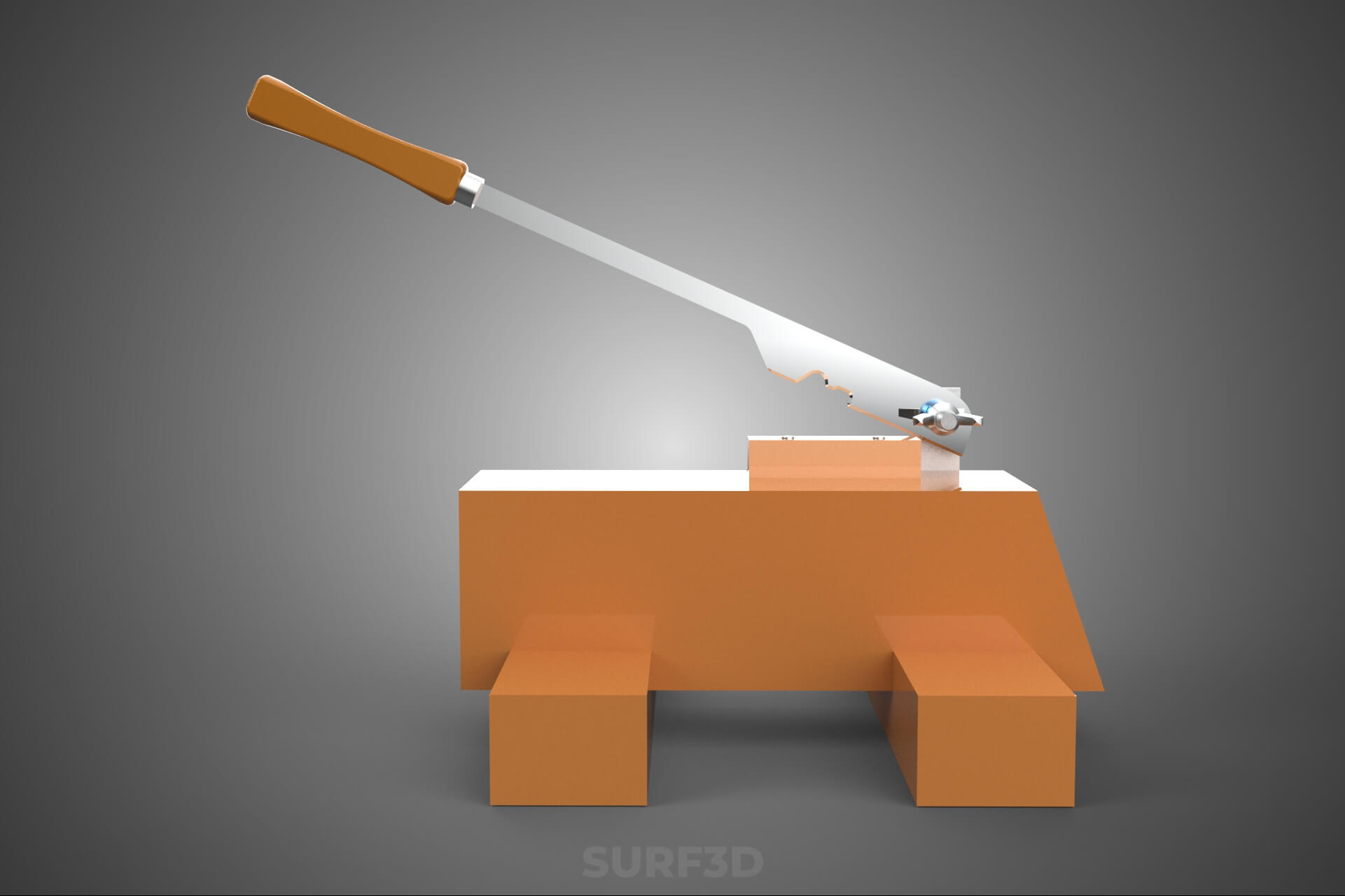 Manual Cashew Nut Sheller Peeler Husker Peeling Machine Tool 3D Model