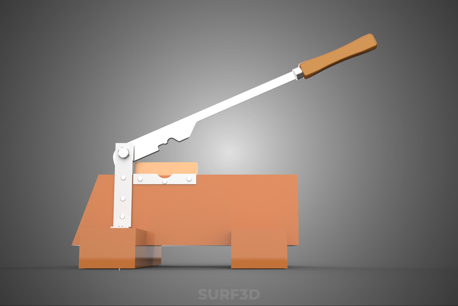 Manual Cashew Nut Sheller Peeler Husker Peeling Machine Tool 3D Model