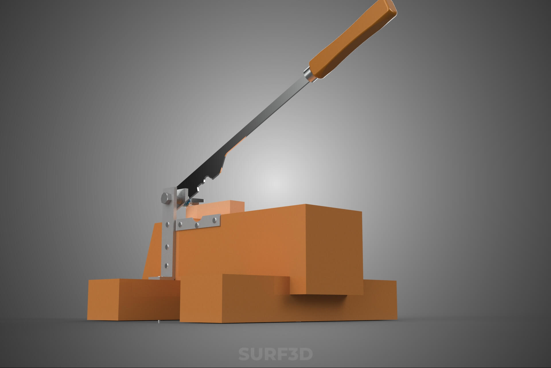 Manual Cashew Nut Sheller Peeler Husker Peeling Machine Tool 3D Model