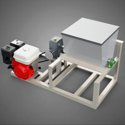 Mixer Ribbon Blender Paddle Agitator Mixing Dough Machine