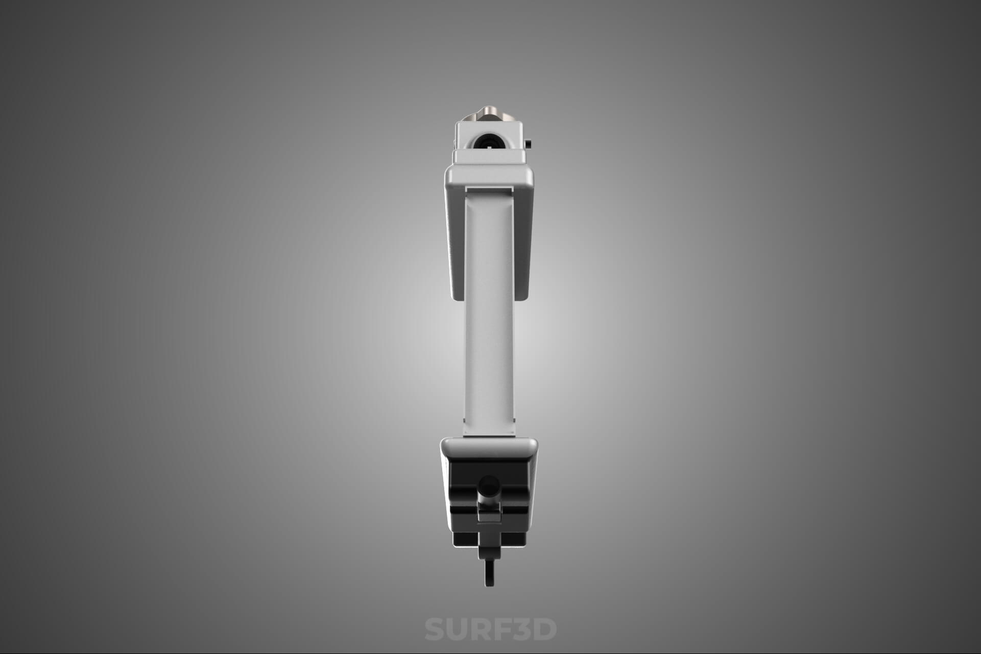 Motorbike Radiator Fin Vehicle Engine Liquid Cooling System 3D Model