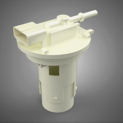Plastic Fuel Pump Housing Tank Filter Engine Injection Gas