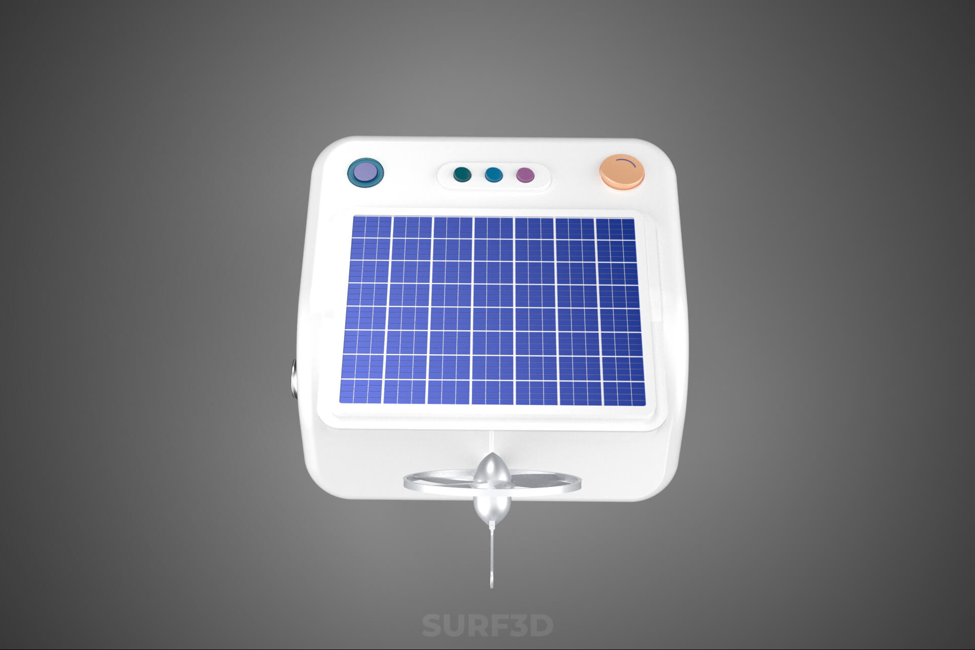 Smart Egg Incubator Hatcher Machine Solar Wind Power Farming 3D Model