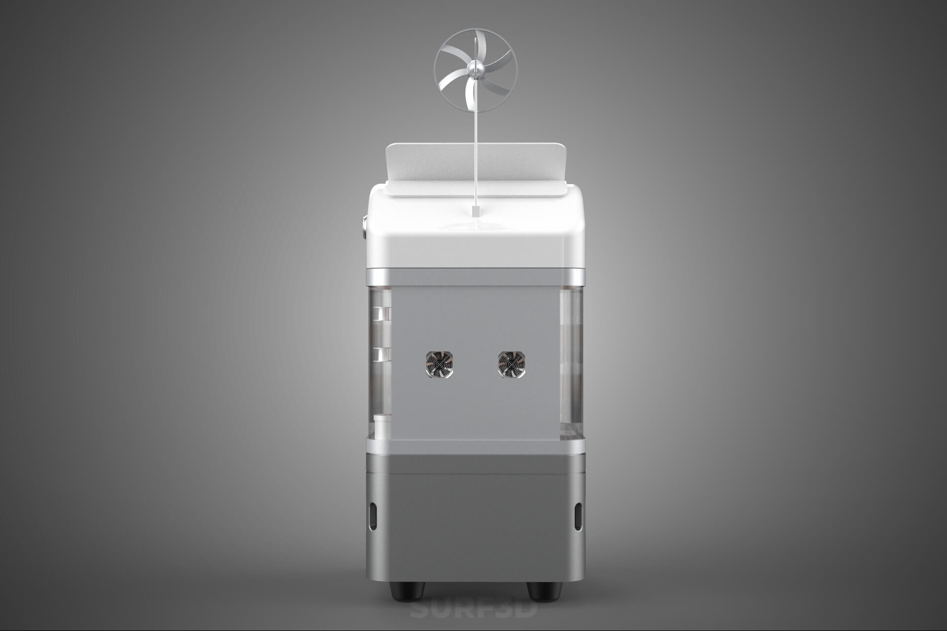 Smart Egg Incubator Hatcher Machine Solar Wind Power Farming 3D Model
