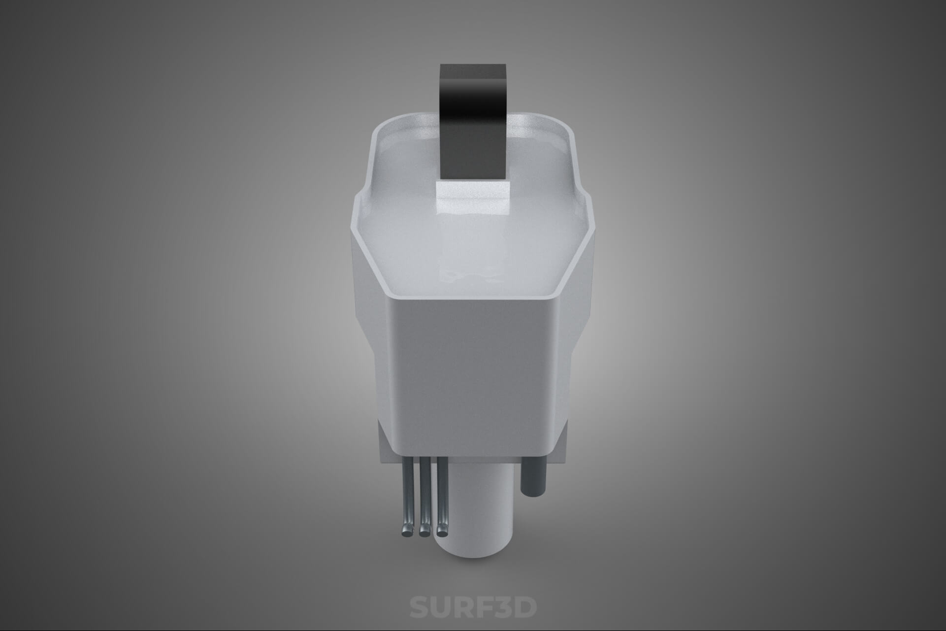 Standard Spark Plug Direct Ignition Coil Module Engine Power 3D Model