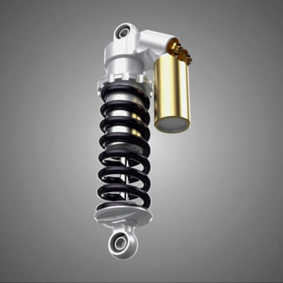 Suspension Shock Absorber Breaker Spring Coil Piggyback Tank