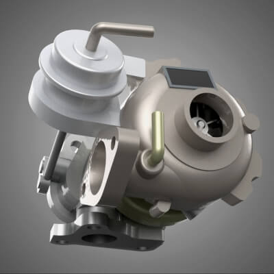 Turbo Turbocharger Blower Turbine Compressor Boost Engine HP