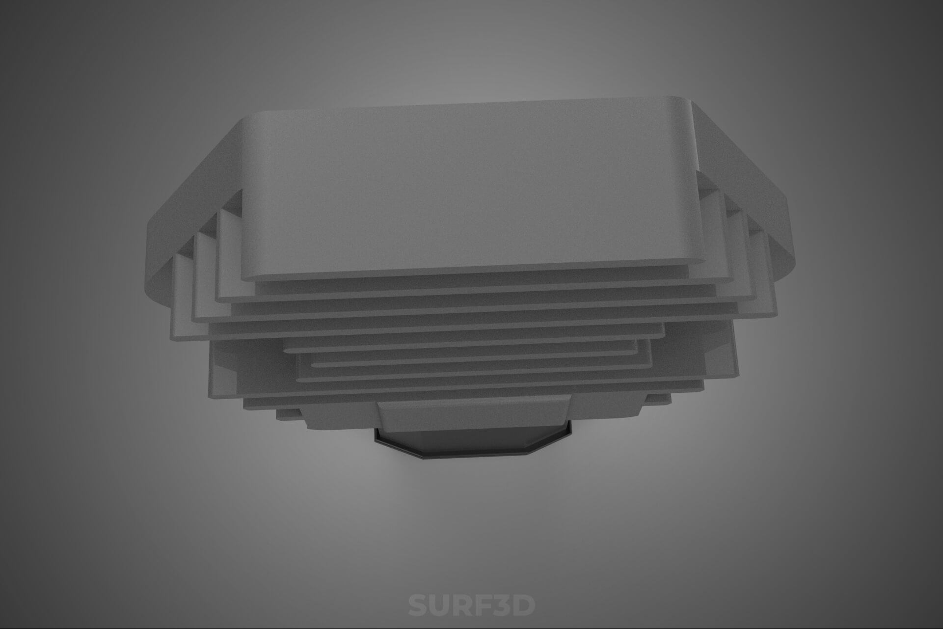 Voltage Regulator Rectifier AC DC Motorcycle Motorbike Bike 3D Model