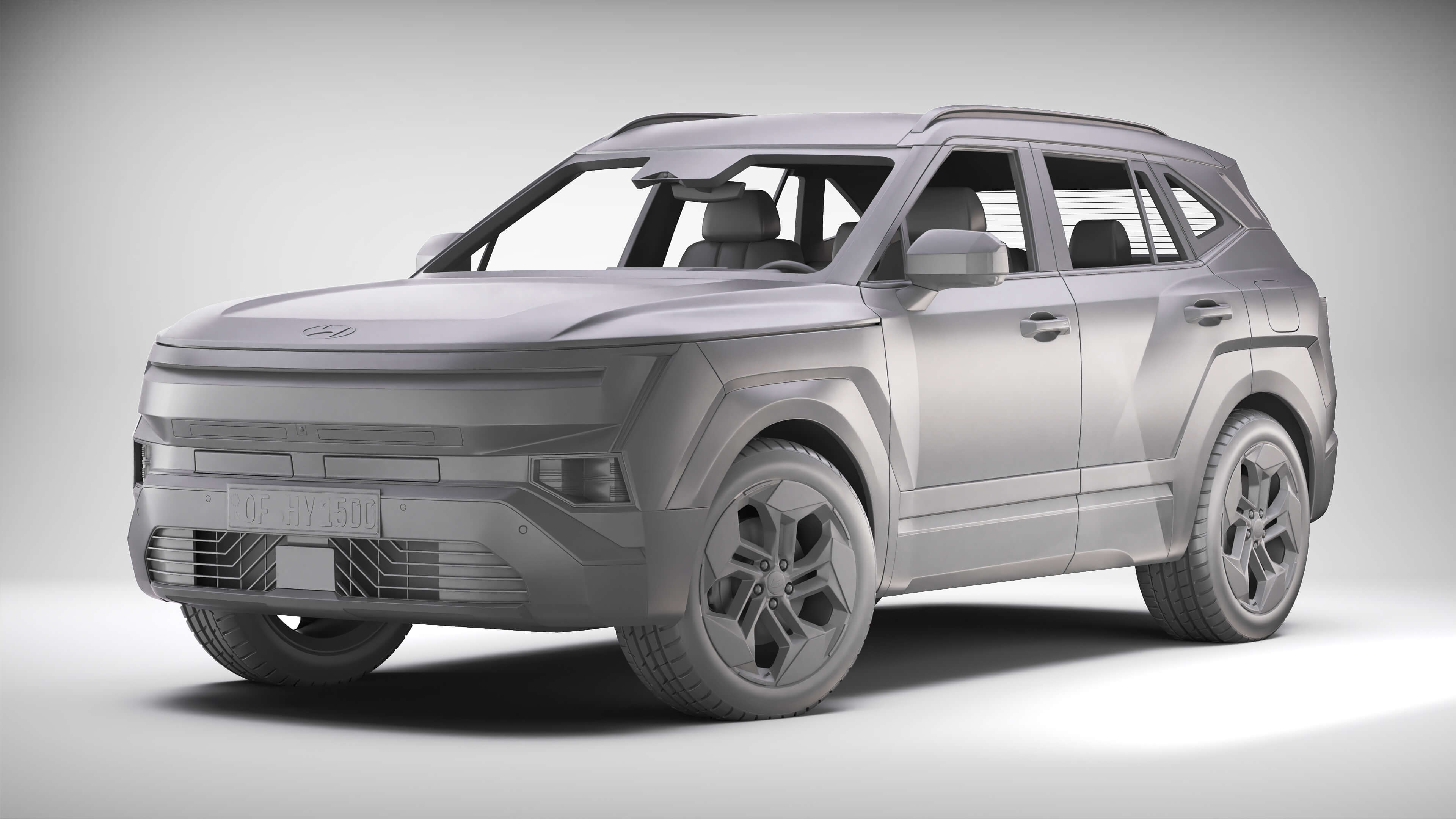 Hyundai Tucson 2027 3D Model