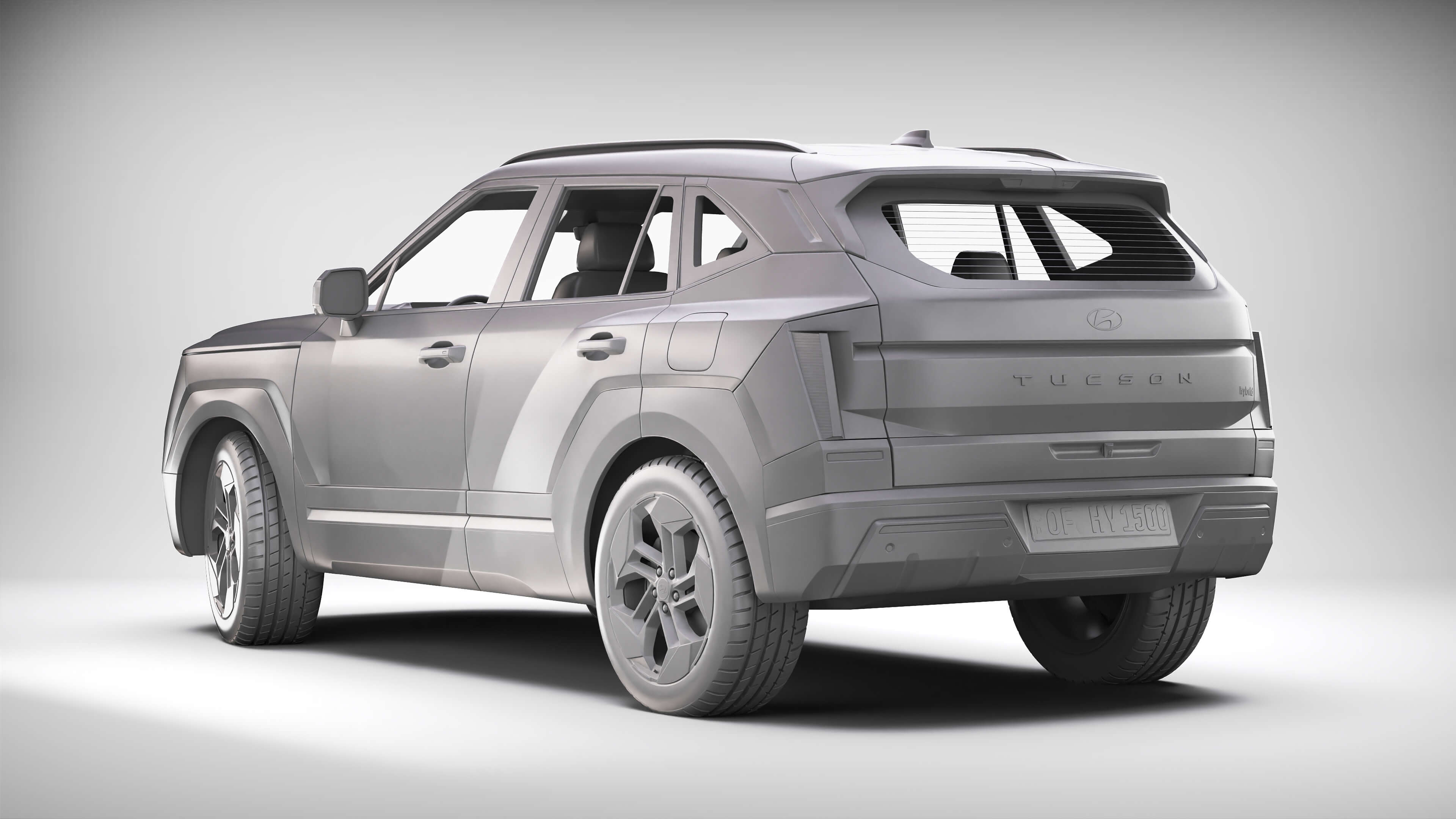 Hyundai Tucson 2027 3D Model