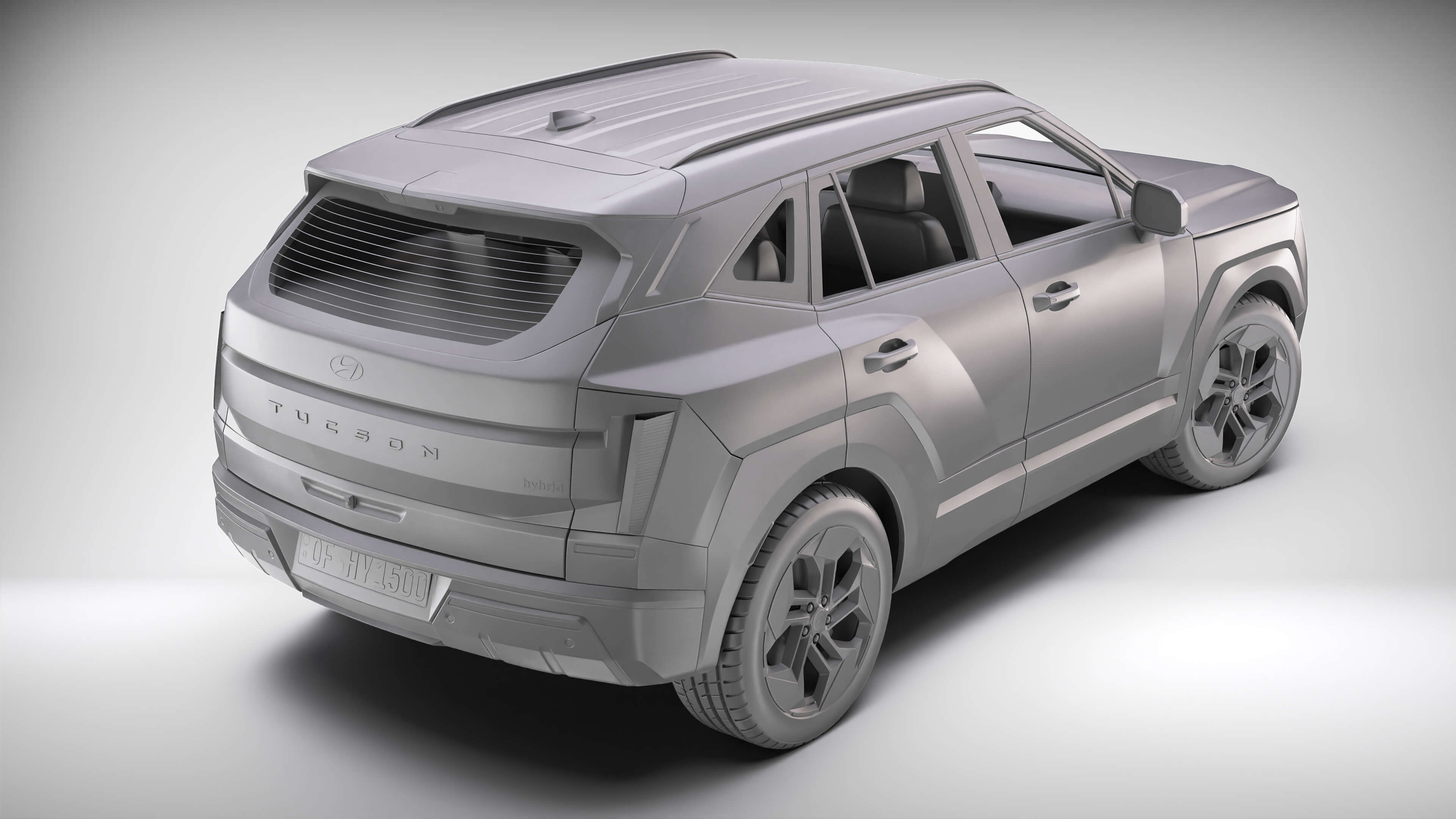 Hyundai Tucson 2027 3D Model