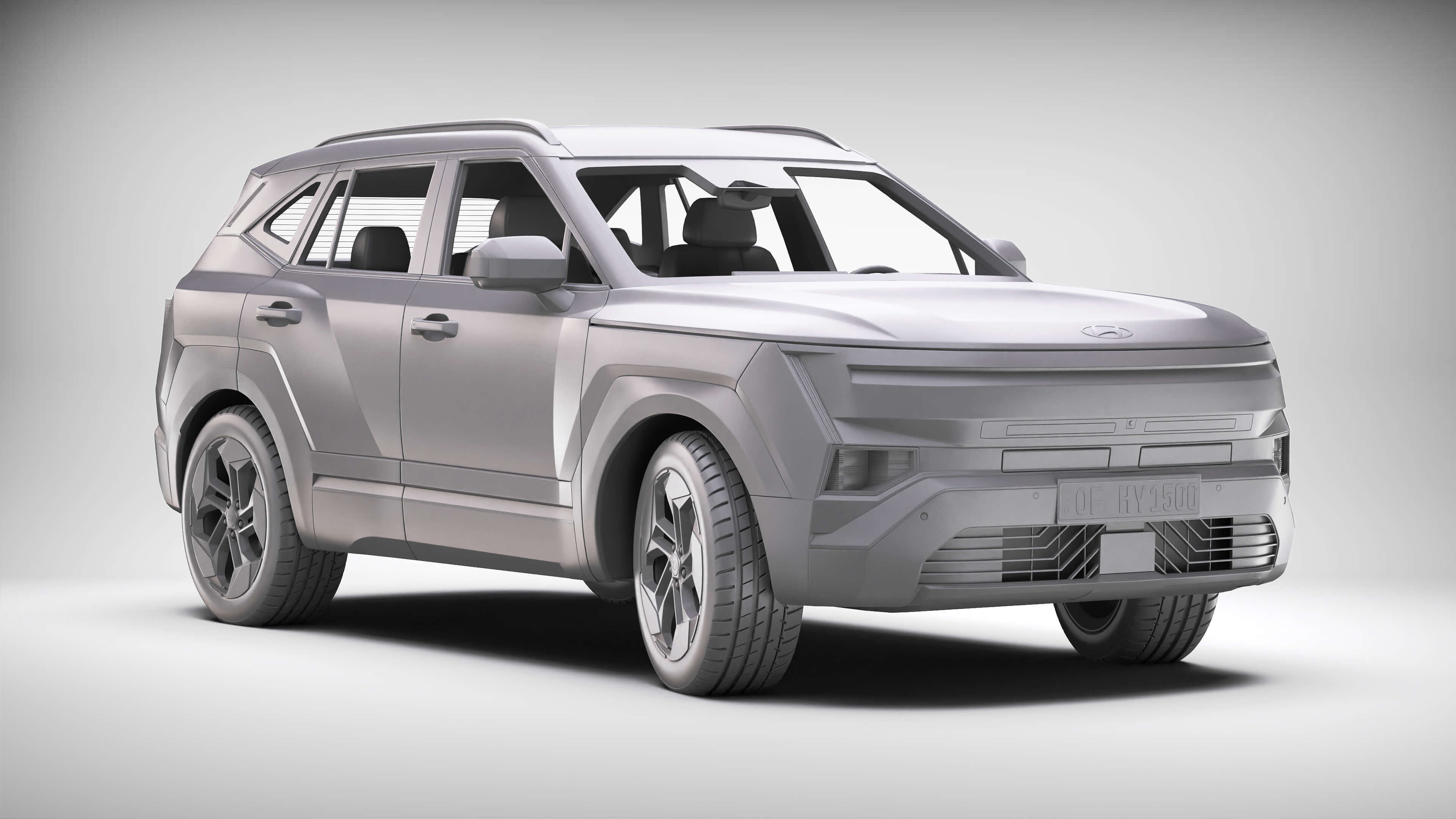 Hyundai Tucson 2027 3D Model