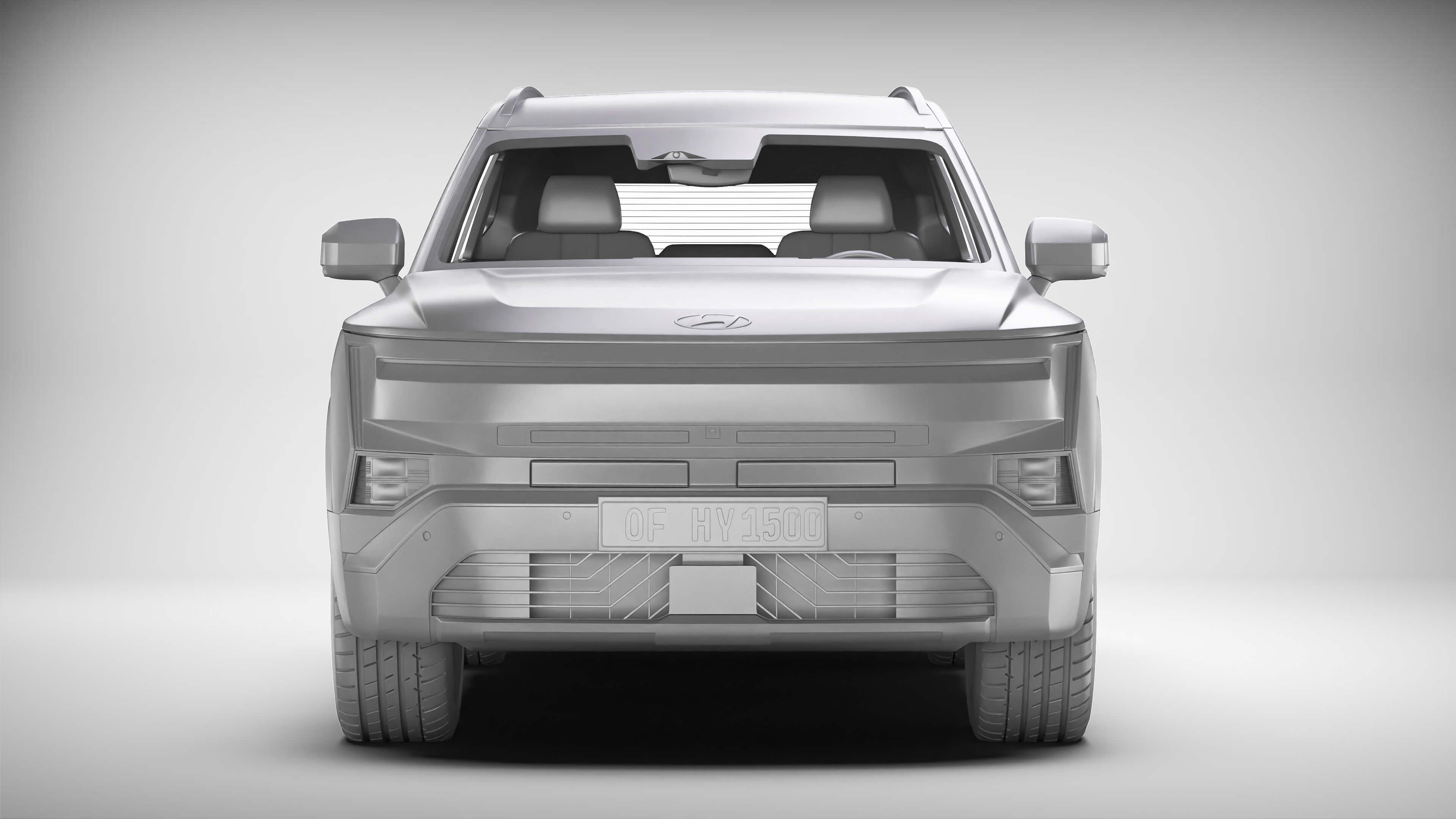 Hyundai Tucson 2027 3D Model