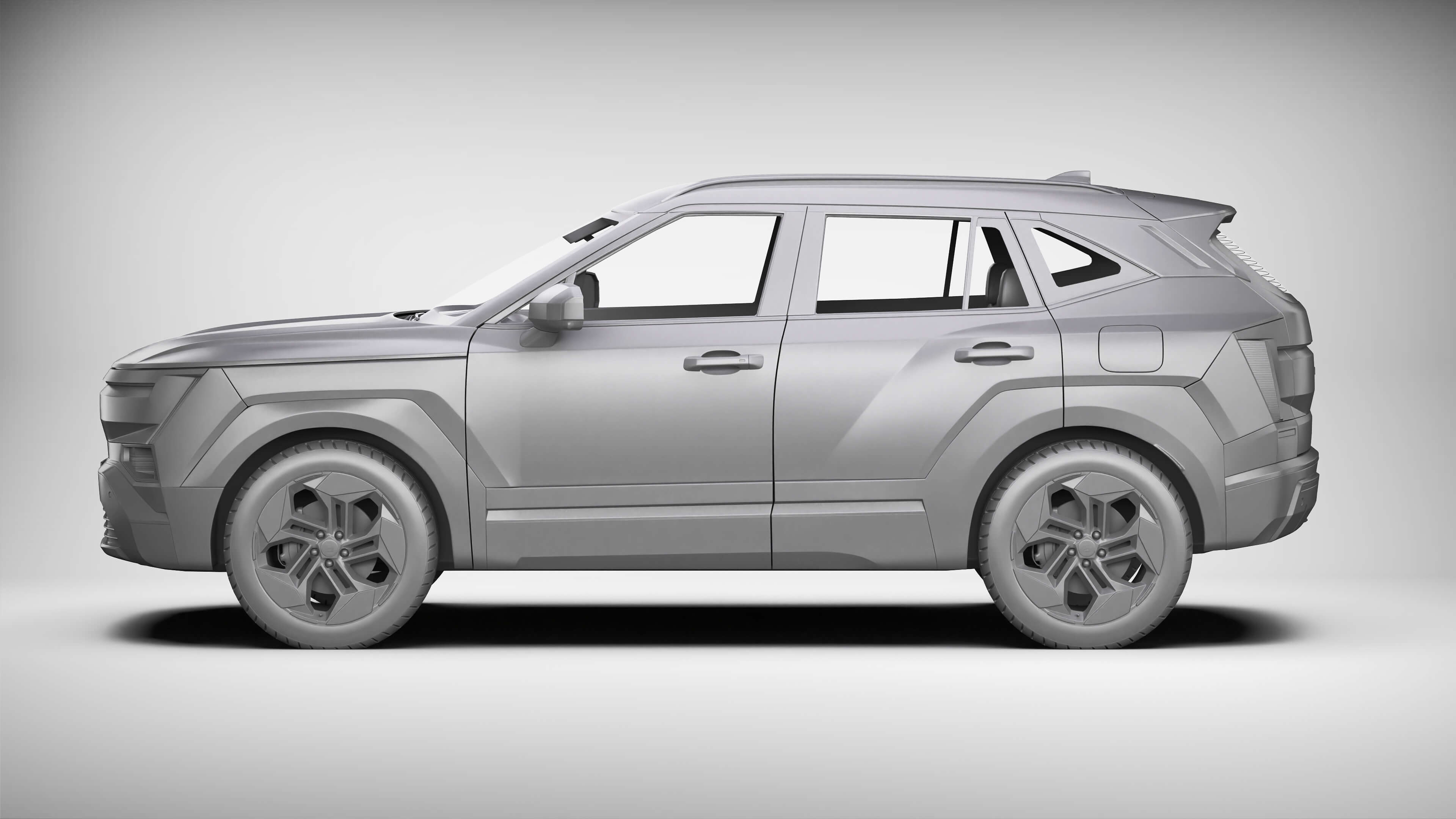 Hyundai Tucson 2027 3D Model