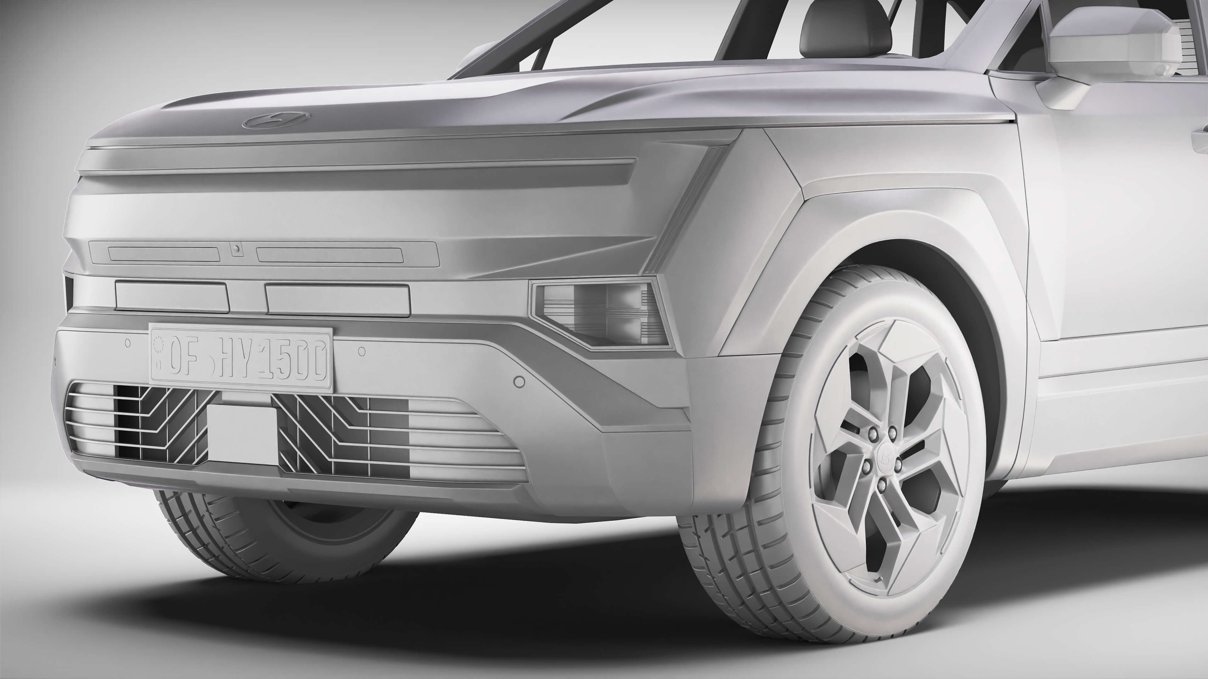 Hyundai Tucson 2027 3D Model