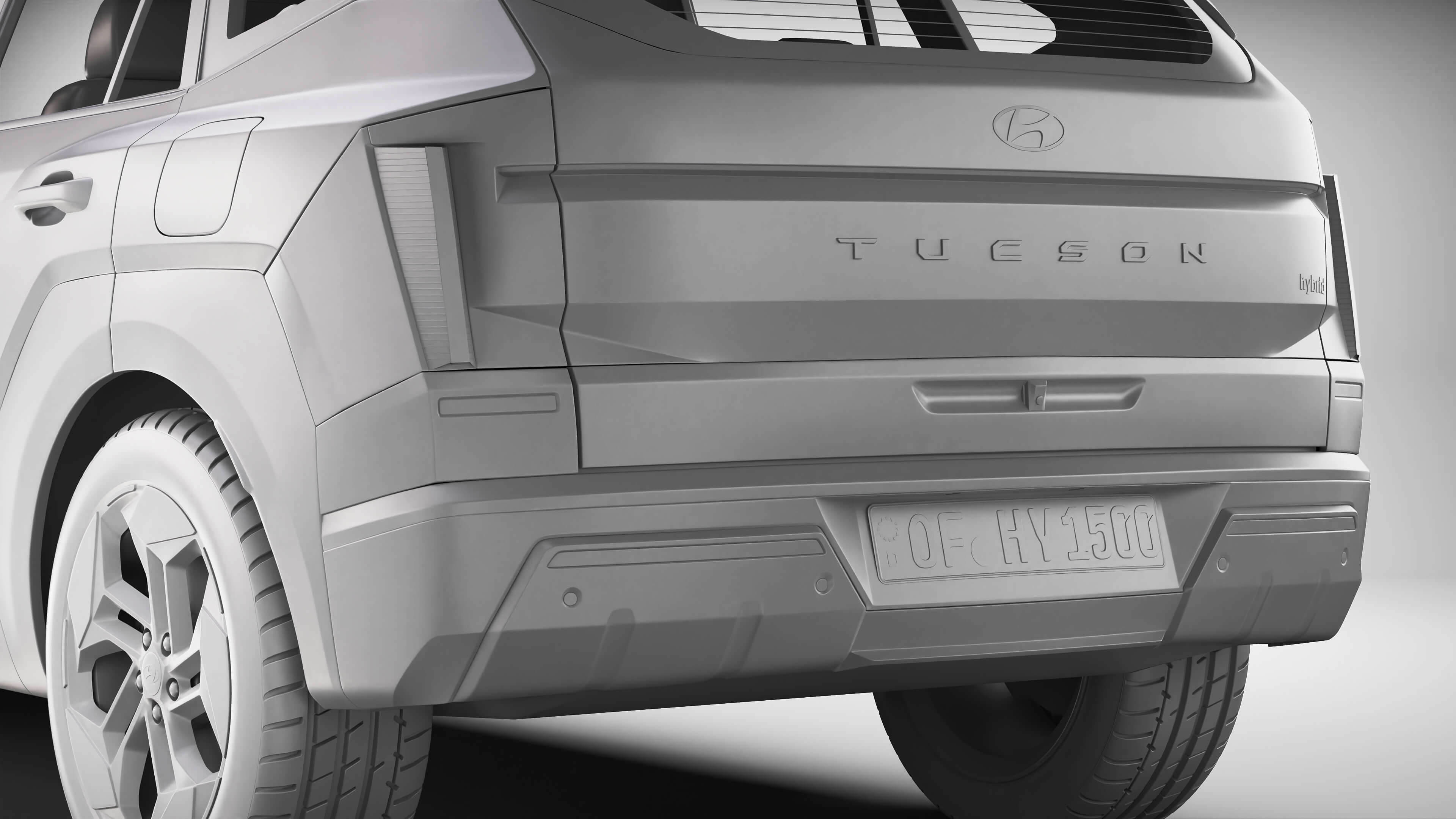 Hyundai Tucson 2027 3D Model