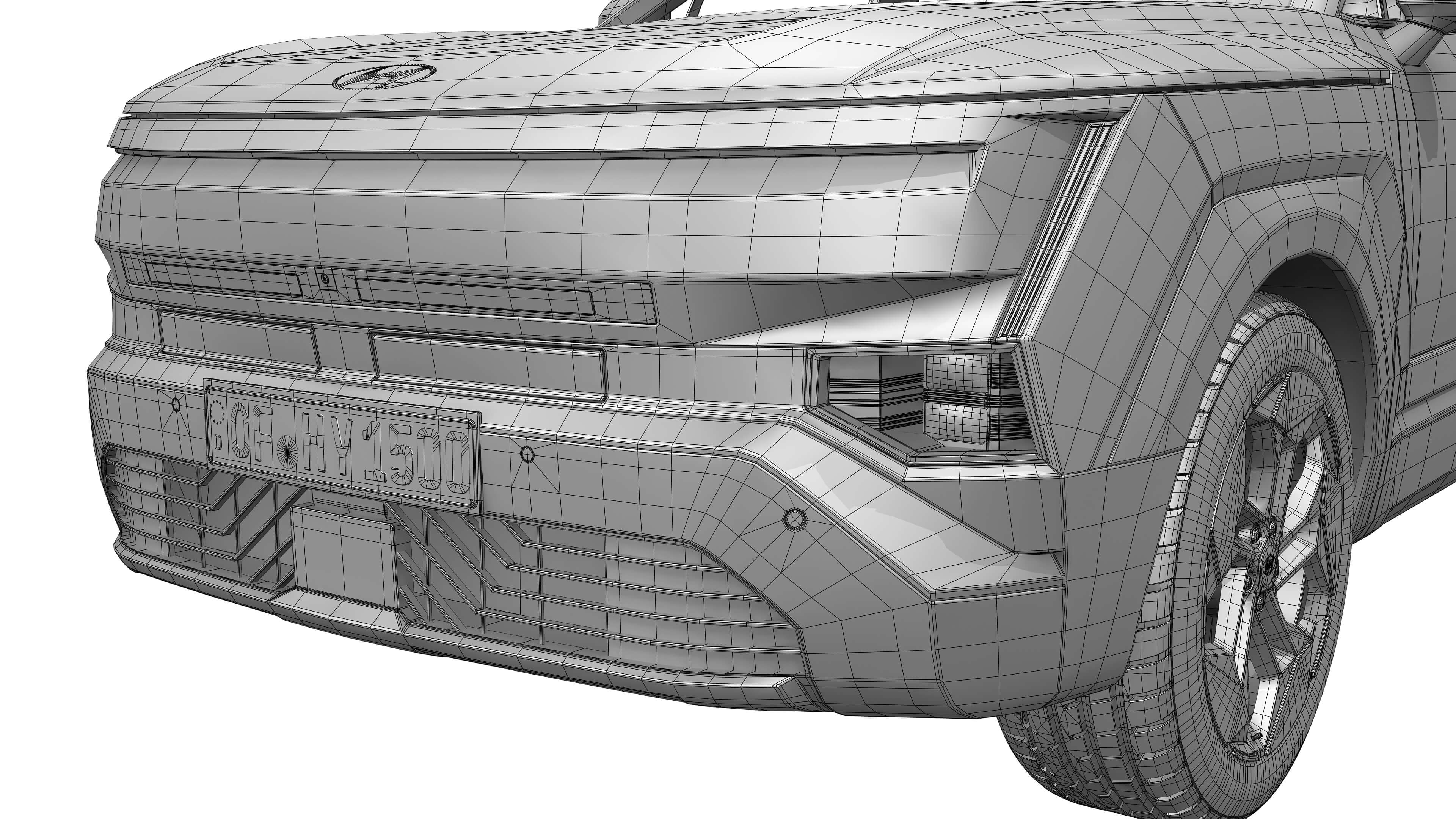 Hyundai Tucson 2027 3D Model