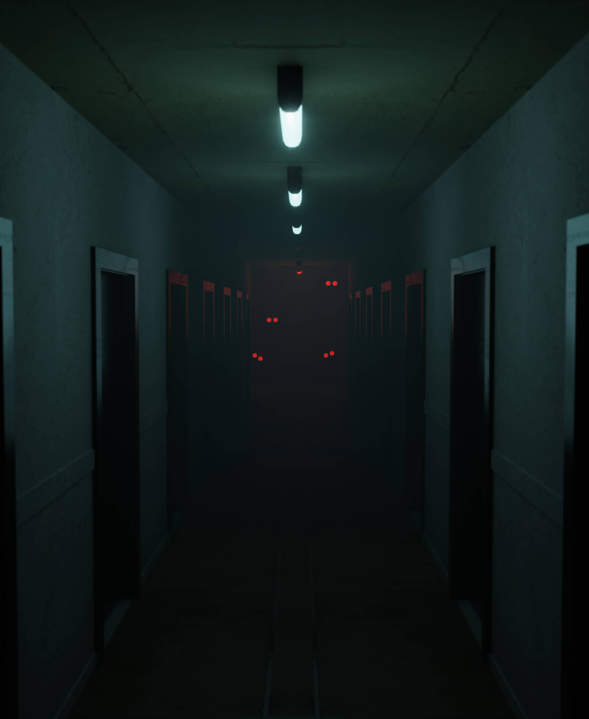 What Lies in the Dark 3D Render, Digital Artwork by swillG05