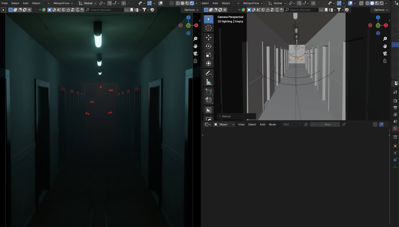 What Lies in the Dark 3D Render, Digital Artwork by swillG05