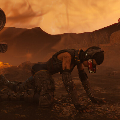 Crash. 3D Wallpaper