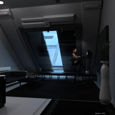 Living Room 3D Wallpaper