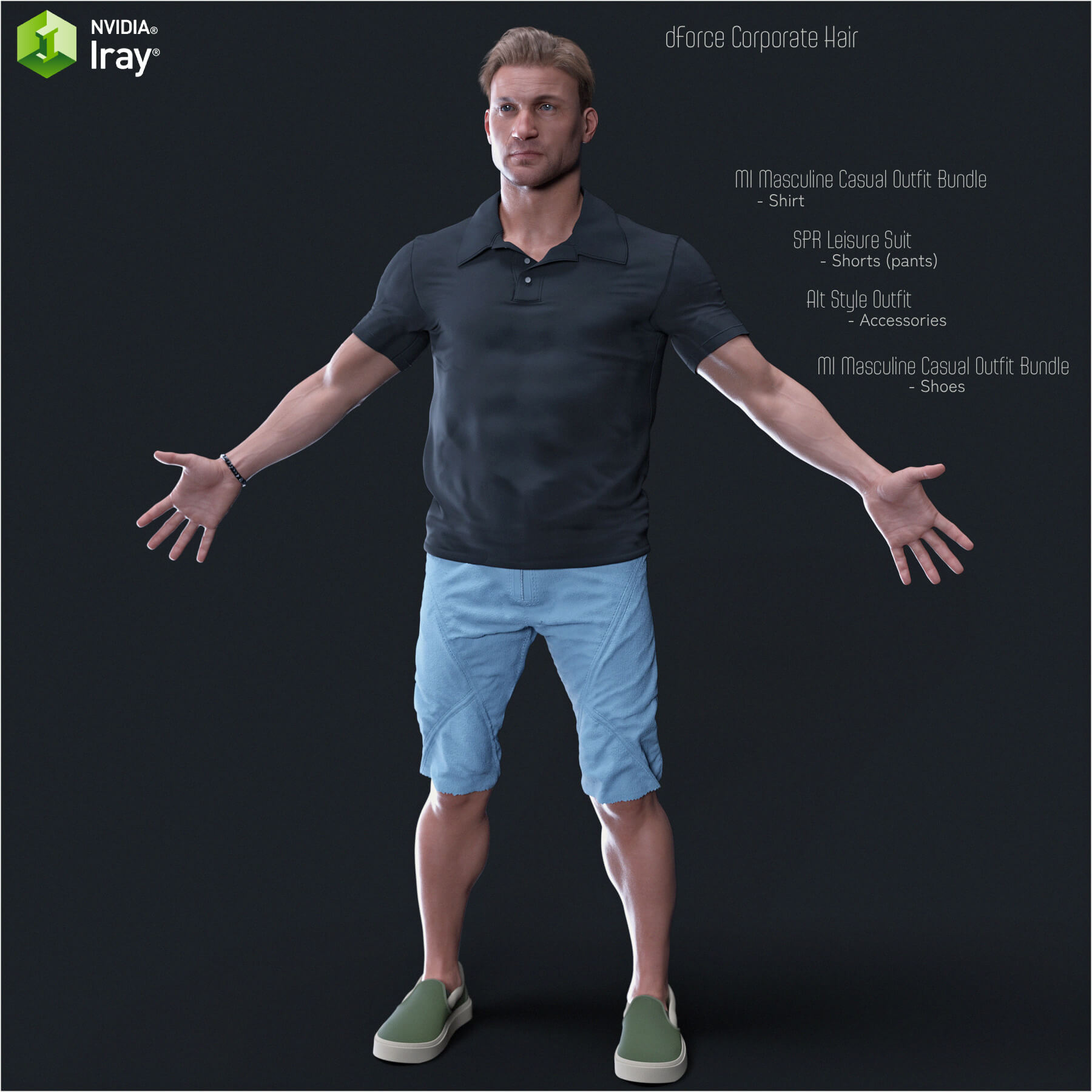 Carlos HD and his Expressions for G8/8.1M Daz Content