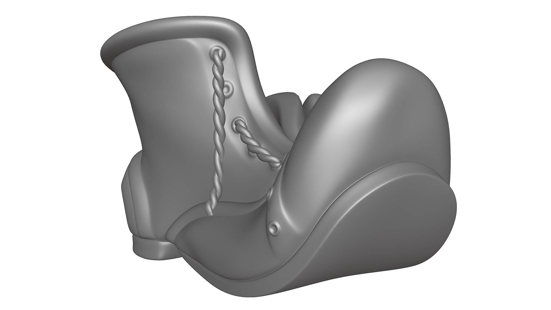 Ashtray - Shoe 3D Print Model 3D Model