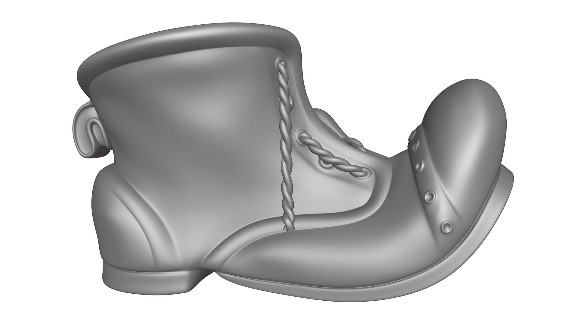 Ashtray - Shoe 3D Print Model 3D Model