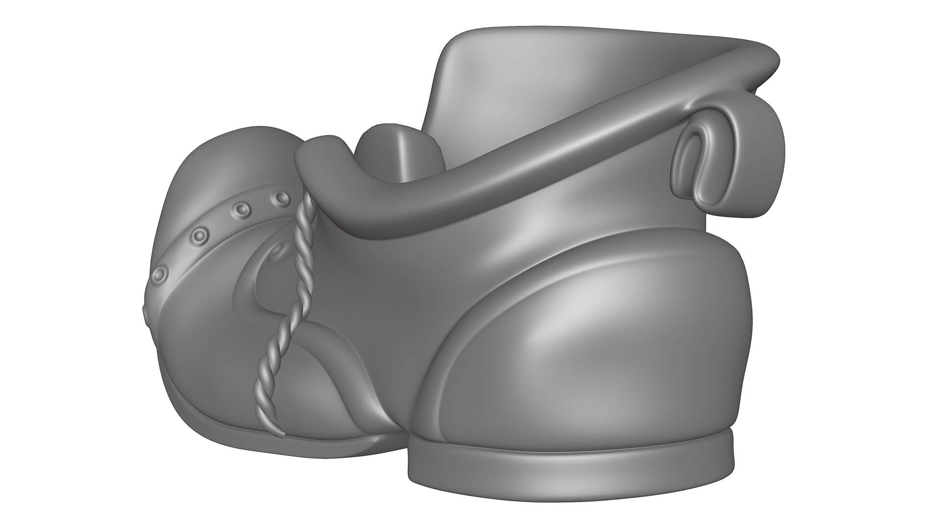 Ashtray - Shoe 3D Print Model 3D Model