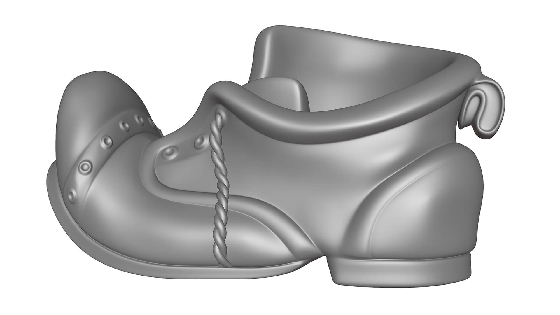 Ashtray - Shoe 3D Print Model 3D Model