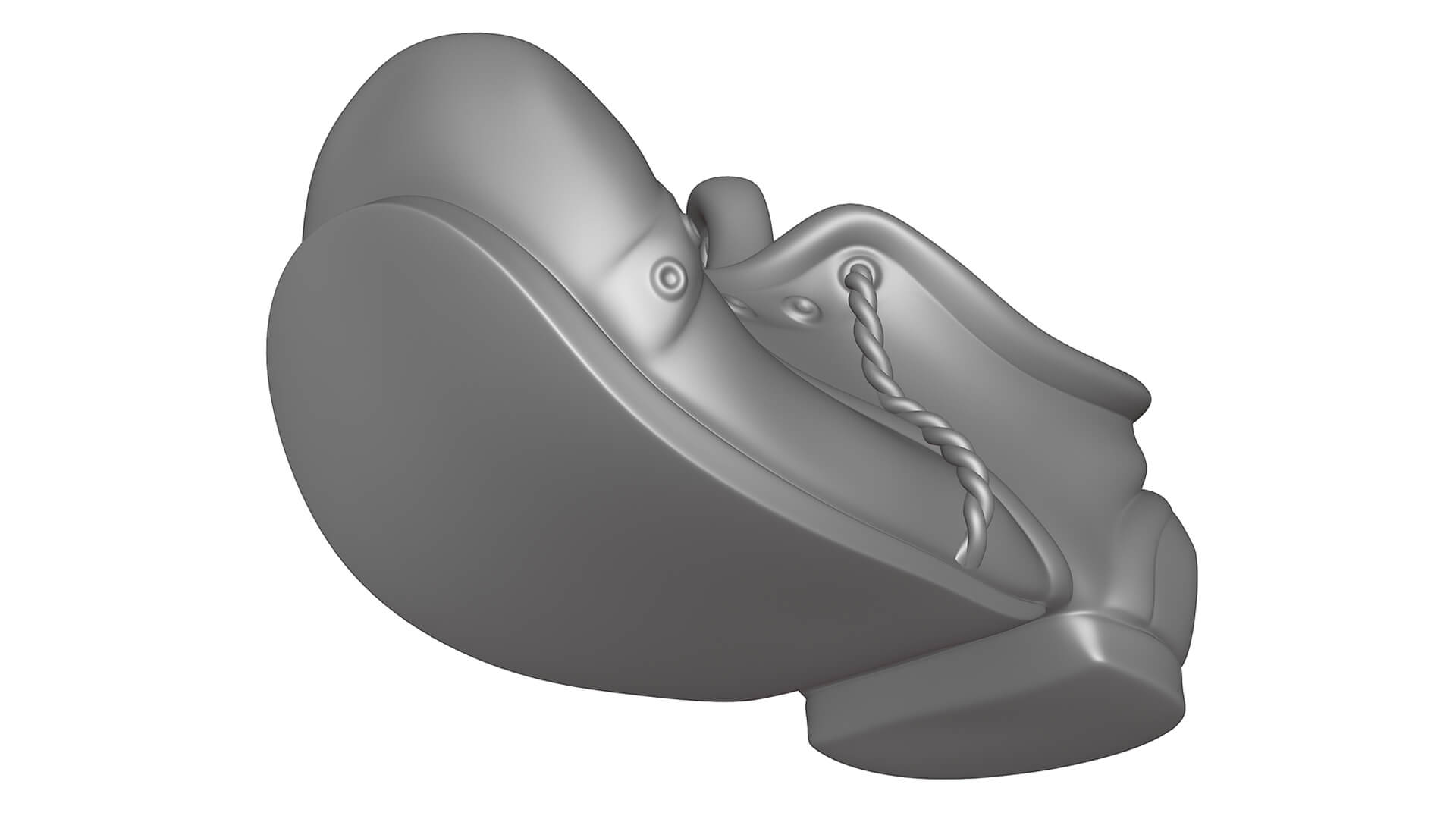 Ashtray - Shoe 3D Print Model 3D Model