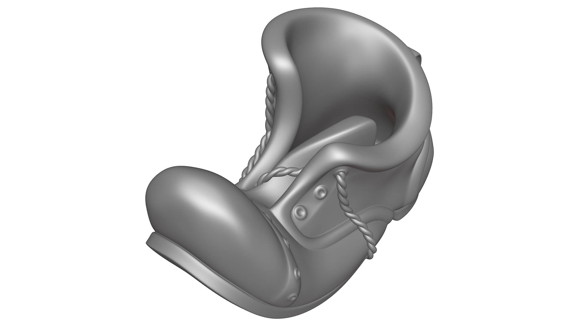 Ashtray - Shoe 3D Print Model 3D Model