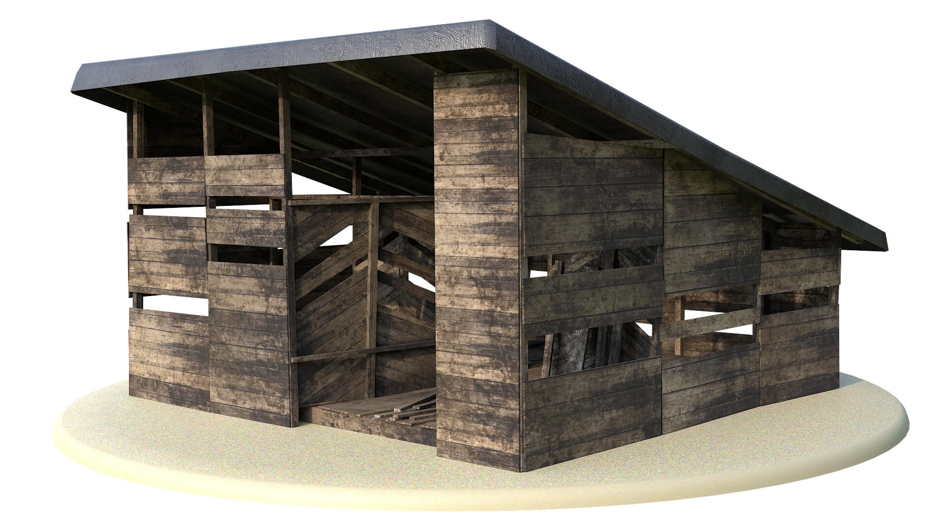 Barn 3D Model 3D Model