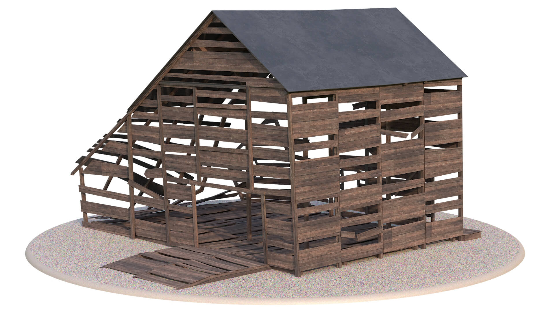 Barn2 3D Model 3D Model