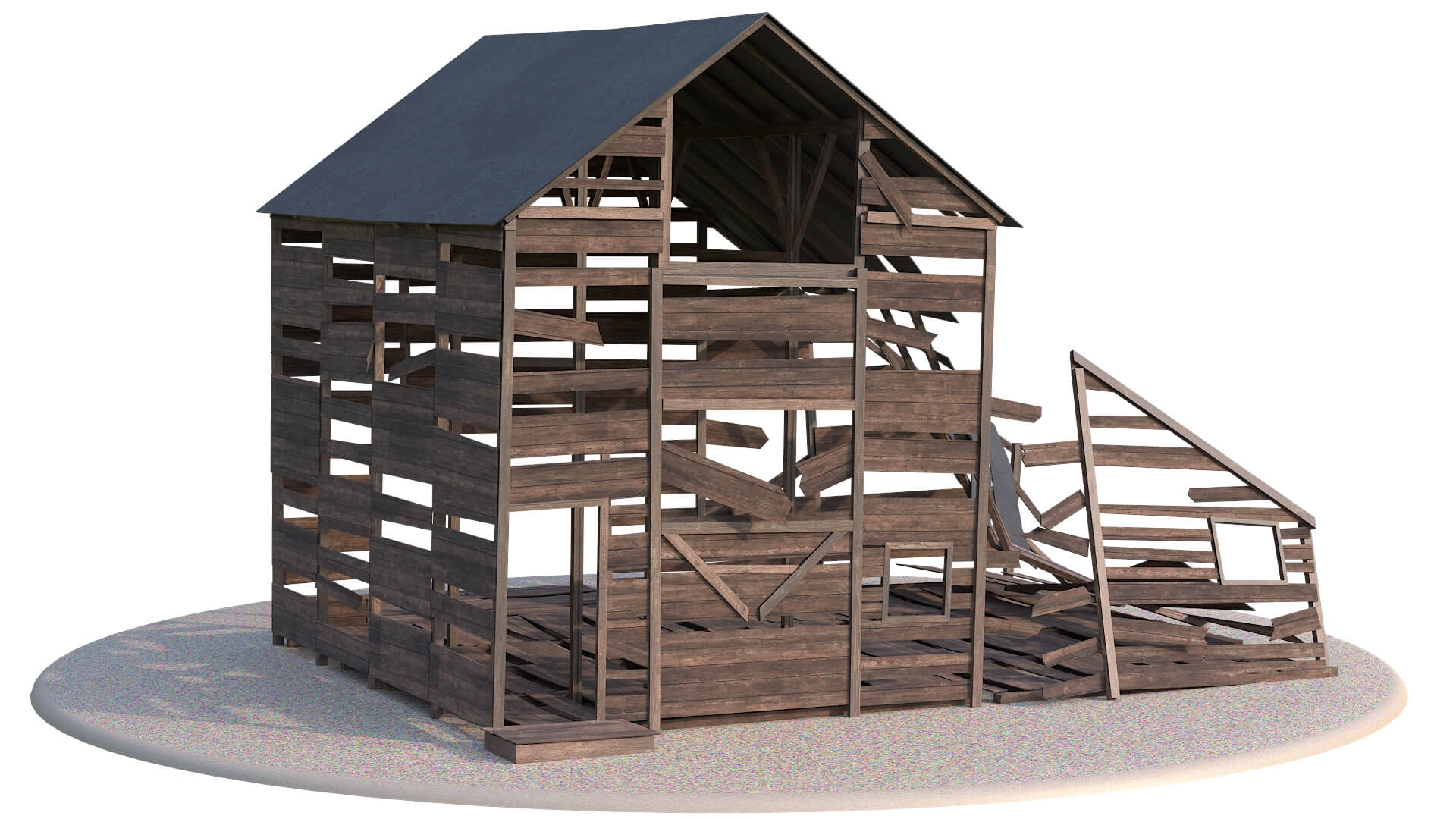 Barn2 3D Model 3D Model