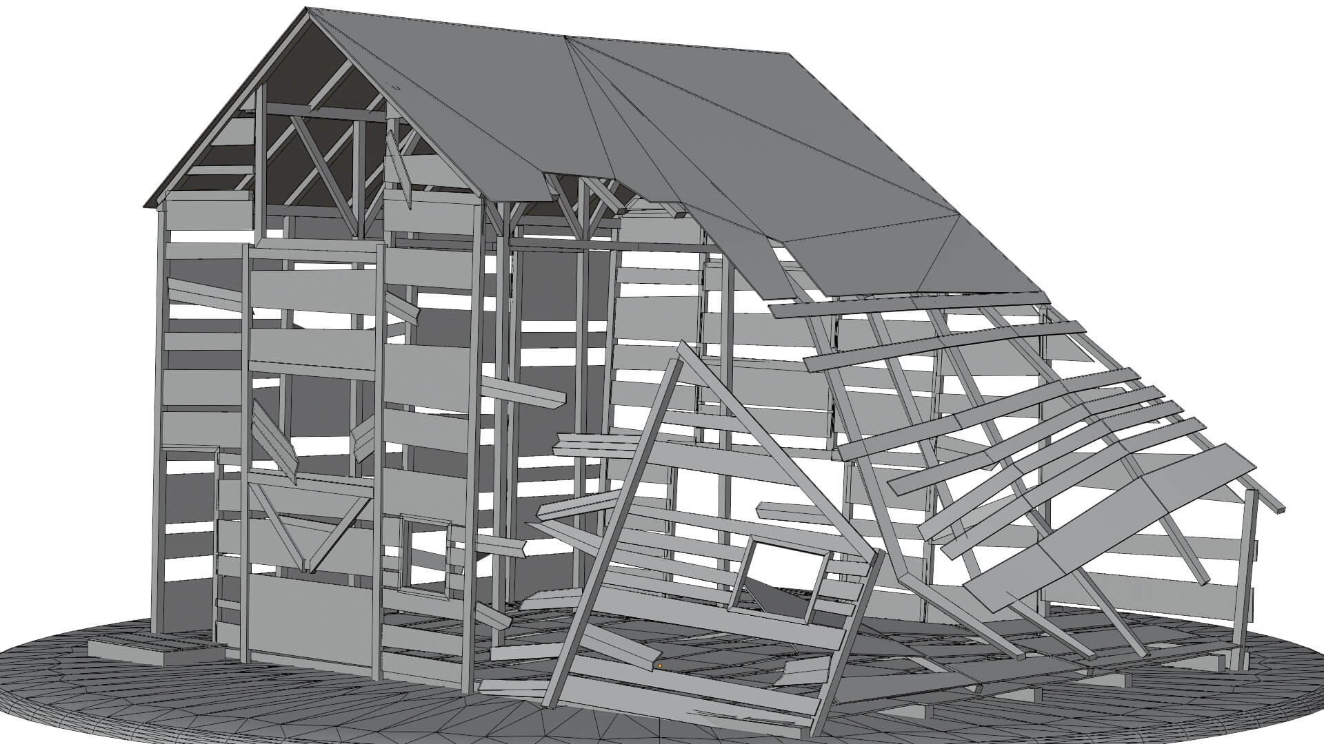 Barn2 3D Model 3D Model