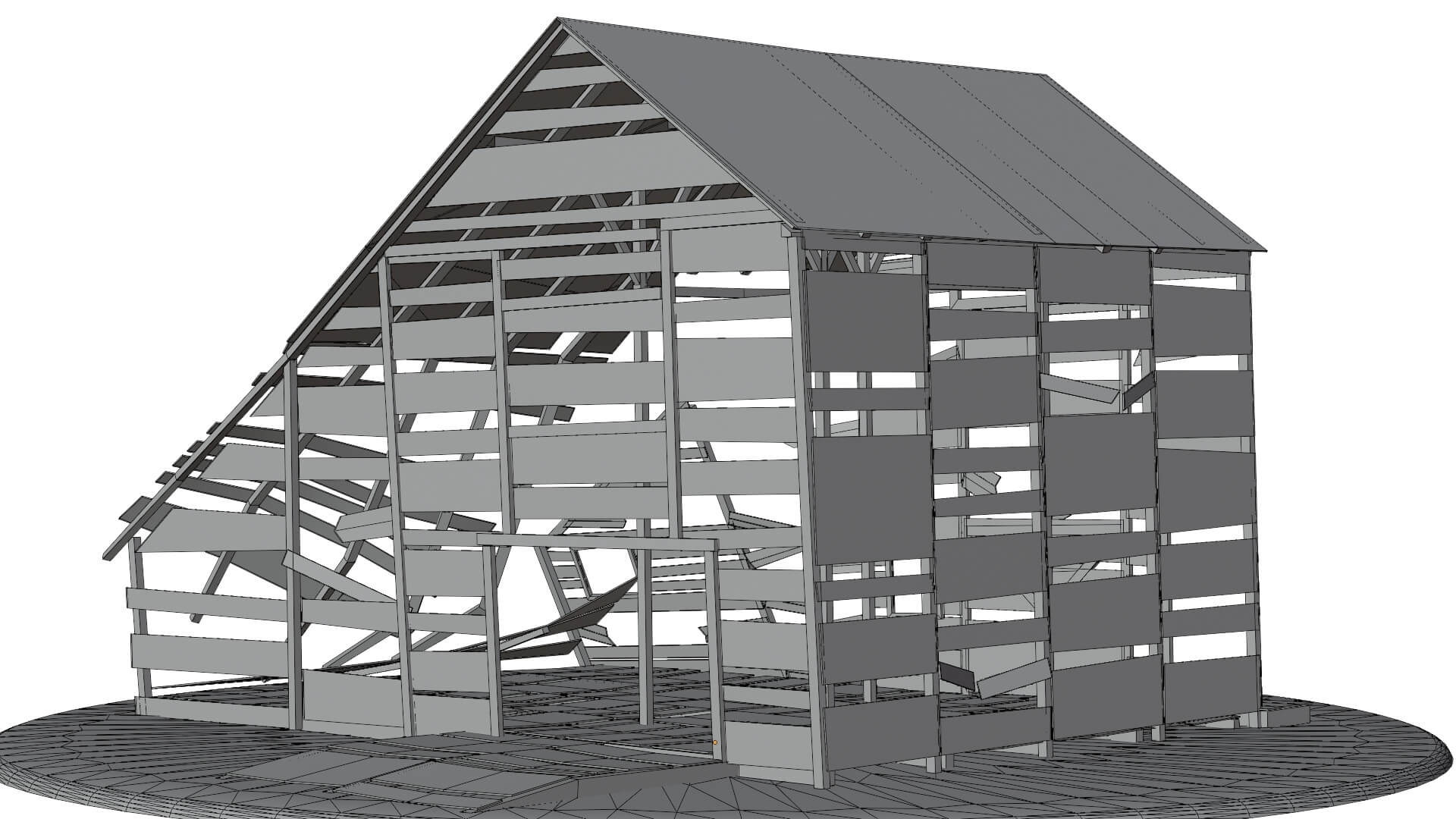 Barn2 3D Model 3D Model