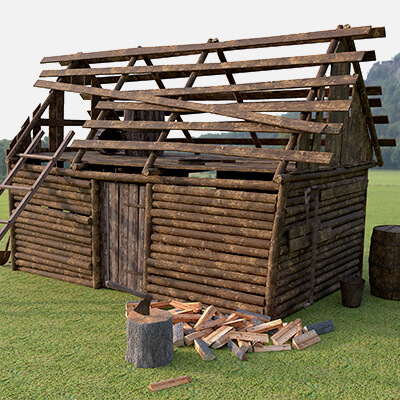 Barn4 3D Model